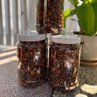 Cá cơm mồm rim lạc ( đậu phộng) thơm, ngon, đưa cơm, có thể ăn vặt - hũ 250gr
