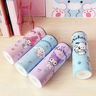LY GIỮ NHIỆT KUROMI 600ML KÈM ỐNG HÚT