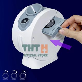 Đèn thiên hà V8 có loa bluetooth chiếu Galaxy trái đất hành tinh thiên văn