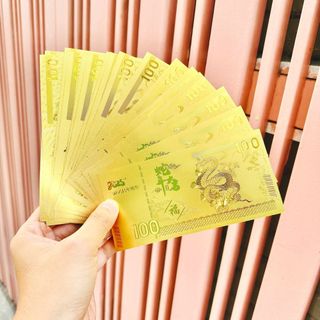 Tiền Con Rắn In Màu Plastic 3D Đẹp Mắt, Lì Xì Tết 2025 - giá sỉ, giá buôn bán
