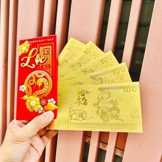 Tiền Con Rắn In Màu Plastic 3D Đẹp Mắt, Lì Xì Tết 2025 - giá sỉ, giá buôn bán