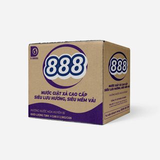 Nước Giặt Xả 888 Hương Nước Hoa Huyền Bí túi 3,2 kg