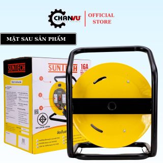 Ổ Cắm Rulo tròn, quay tay, kéo Dài SUNTECH BCP1520 và BCP2530, An Toàn Cho Công Xưởng và Nhà Máy