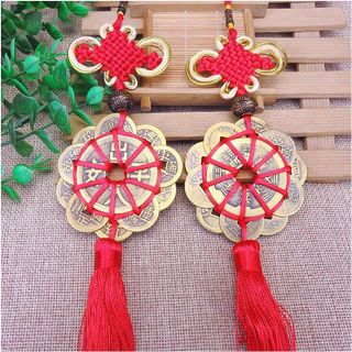 Sỉ Dây Đồng Xu Hoa Mai Thập Toàn Phong Thuỷ Tài lộc May Mắn. giá sỉ - giá bán buôn