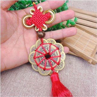 Sỉ Dây Đồng Xu Hoa Mai Thập Toàn Phong Thuỷ Tài lộc May Mắn. giá sỉ - giá bán buôn