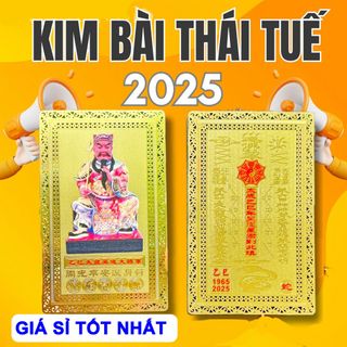 KIM BÀI THÁI TUẾ NĂM 2025 CHO 4 TUỔI TỴ - HỢI - DẦN -THÂN giá sỉ - giá bán buôn, giá sỉ tốt
