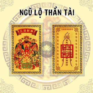 Sỉ Kim Bài Ngũ Lộ Thần Tài giá sỉ - giá bán buôn
