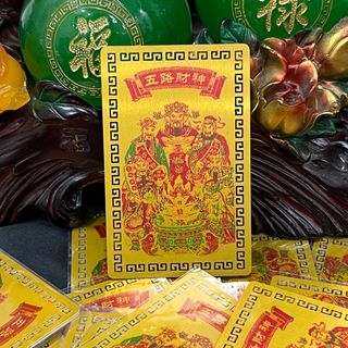 Sỉ Kim Bài Ngũ Lộ Thần Tài giá sỉ - giá bán buôn