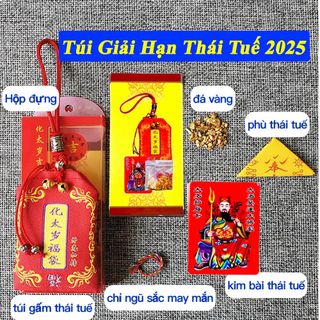 Sỉ Túi Thái Tuế 2025 Tỵ Hợi Dần Thân - Phong Thủy giá sỉ - giá bán buôn
