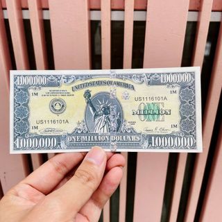 Sỉ Tờ Tiền Lưu Niệm Triệu Đô Mỹ- Có Bảo An, Quà Tặng, Tiền Lì Xì Tết 2026 giá sỉ - giá bán buôn