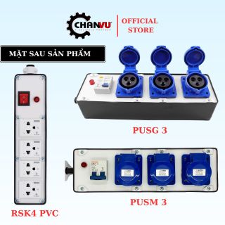 Ổ cắm điện không dây bọc nhựa PVC liền khối Suntech, An toàn, chống va đập TIS nhập khẩu Thailand