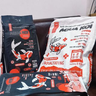 CÁM CHO CÁ NHẬT AQUA KOI FOOD Bao 2,5kg, 5 KG , 10kg, 25kg