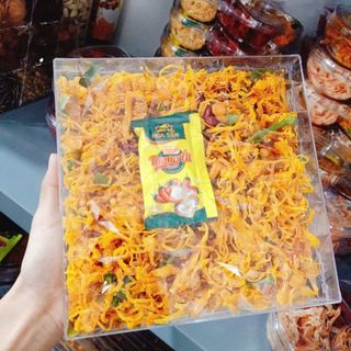 Khô Gà Lá Chanh Hộp Vuông 500G - Bim Bim Foods