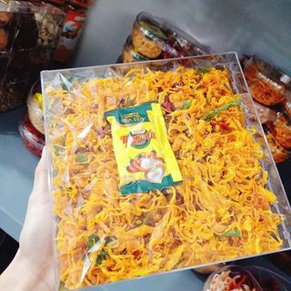 Khô Gà Lá Chanh Hộp Vuông 500G - Bim Bim Foods