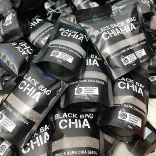 Hạt Chia Đen Úc Túi 500G - Bim Bim Foods