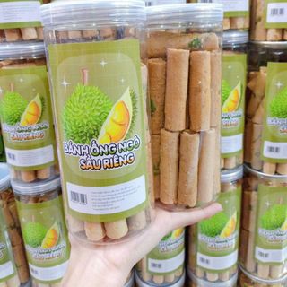 Bánh Ống Ngò Mix Ca Cao & Sầu Riêng 400G