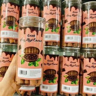 Bánh Ống Ngò Mix Ca Cao & Sầu Riêng 400G
