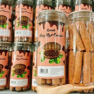 Bánh Ống Ngò Mix Ca Cao & Sầu Riêng 400G