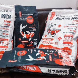 Cám cá koi Aqua koi mãu mã đẹp