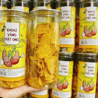 Khoai Vàng Sấy Mật Ong Hủ 220G