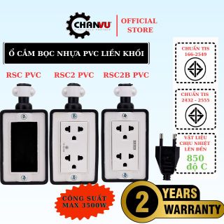 Ổ cắm điện không dây bọc nhựa PVC liền khối SUNTECH,Cs Max 3600W,chống va đập tiêu chuẩn ThaiLand