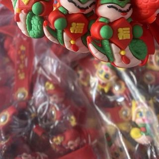 Móc khoá dẻo hình tết