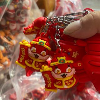Móc khoá dẻo hình tết