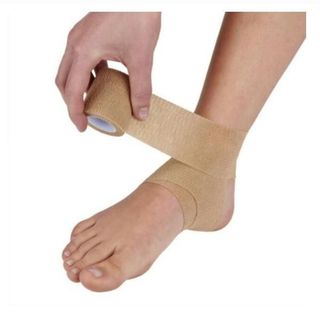 Băng keo thể thao quấn cổ chân giày đá bóng, băng bảo vệ cổ chân tự dính cuốn bó gối dán cơ thể thao cổ tay ngón tay