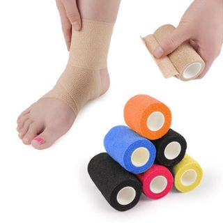 Băng keo thể thao quấn cổ chân giày đá bóng, băng bảo vệ cổ chân tự dính cuốn bó gối dán cơ thể thao cổ tay ngón tay