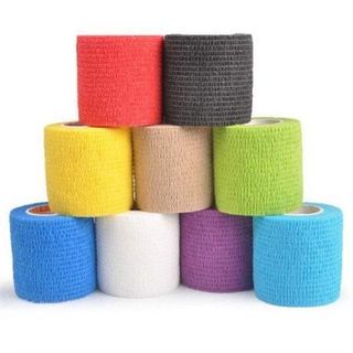 Băng keo thể thao quấn cổ chân giày đá bóng, băng bảo vệ cổ chân tự dính cuốn bó gối dán cơ thể thao cổ tay ngón tay