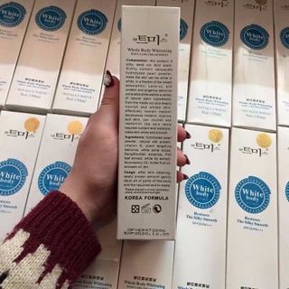 Kem Kích Trắng Da White Body Hàn Quốc Chính Hãng (Dành cho cả da mặt & toàn thân)