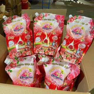 Nước Giặt Xả Hương Nước Hoa BB Hygiene Túi  2,2kg, Mua 10 tặng 1