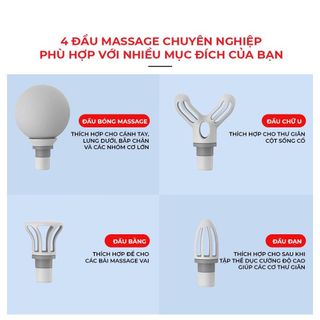 [TRỢ GIÁ] Máy Massage Cầm Tay Mini Với 6 Chế Độ Rung Thư Giãn Các Cơ - MG203