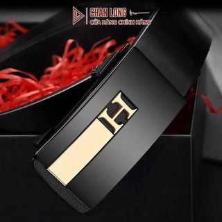 Thắt Lưng Da Nam CHANLONG Khóa Trong Tự Động Cao Cấp Thời Trang (Tặng 1 Đôi Tất Vớ) Titan