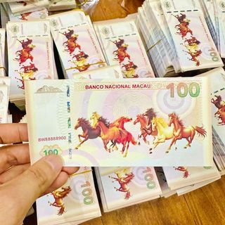 Tiền Lưu Niệm Mã Đáo Thành Công Macau giá sỉ - giá bán buôn, lì xì Tết.