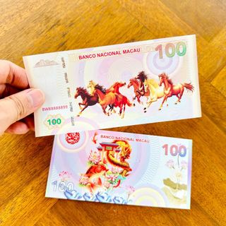 Tiền Lưu Niệm Mã Đáo Thành Công Macau giá sỉ - giá bán buôn, lì xì Tết.