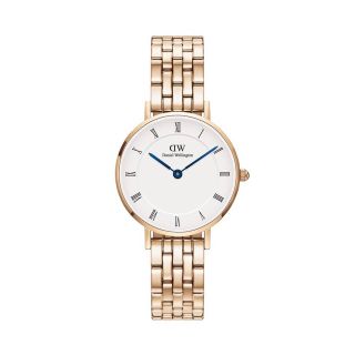 ĐỒNG HỒ NỮ CAO CẤP D.W PETITE ROMAN NUMERALS DÂY THÉP MẶT TRÒN KÈM TEM KÍCH HOẠT BẢO HÀNH ĐIỆN TỬ 2