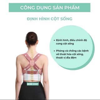 [TRỢ GIÁ] Đai Bảo Vệ Vòng 1 Thể Thao Hỗ Trợ Chống Gù Lưng Cao Cấp l CHANLONG + Tặng dây Nhảy Đếm Số