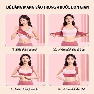 [TRỢ GIÁ] Đai Bảo Vệ Vòng 1 Thể Thao Hỗ Trợ Chống Gù Lưng Cao Cấp l CHANLONG + Tặng dây Nhảy Đếm Số