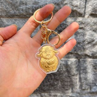 Móc khóa thần tài giá sỉ - giá bán buôn, lì xì Tết.