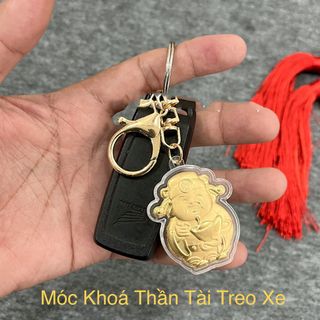 Móc khóa thần tài giá sỉ - giá bán buôn, lì xì Tết.