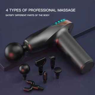 Máy massage cầm tay phiên bản nâng cấp có đèn giúp mát xa cổ vai gáy KH-866