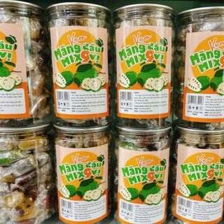 Kẹo Mãng Cầu Mix 9 Vị Hủ 500G