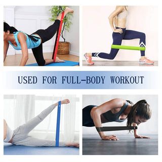 [TRỢ GIÁ] Set 5 Dây Kháng lực Tập Toàn Thân Yoga Gym ,dây bền dẻo dai nam nữ, Dây cao su kháng lực, Dòng Cao Cấp