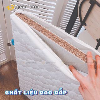Nệm Ngủ Cho Bé, Nệm Xơ Dừa Tự Nhiên Kháng Khuẩn, Thoáng Mát, An Toàn Cho Da Bé Genmama