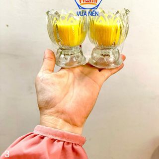 Nến Ly Sen chân cao, hàng chất lượng cao