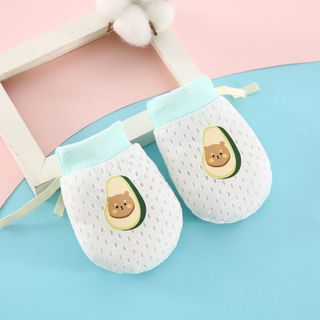 Bao Tay Sơ Sinh Cho Bé, Bao Tay Lưới Thoáng Khí Cho Trẻ 0-12 Tháng, Bao Tay Vải Mềm An Toàn Cho Trẻ Sơ Sinh