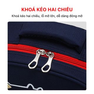 Balo Đi Học Cho Bé Mầm Non Vải Canvas Siêu Nhẹ, Quai Đeo Tuỳ Chỉnh, Tay Xách Tiện Lợi Genmama