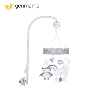 [Tặng Khung Treo] Đồ Chơi Treo Nôi Cho Bé Có Cót Xoay Phát Nhạc, Kích Thích Thị Giác, Đồ Chơi Treo Nôi Hanmade