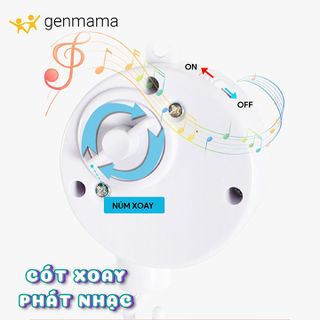 [Tặng Khung Treo] Đồ Chơi Treo Nôi Cho Bé Có Cót Xoay Phát Nhạc, Kích Thích Thị Giác, Đồ Chơi Treo Nôi Hanmade